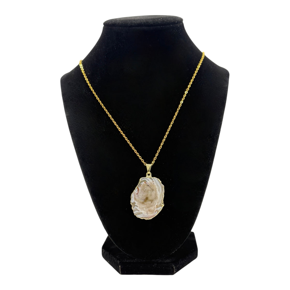 Geode Half Necklace