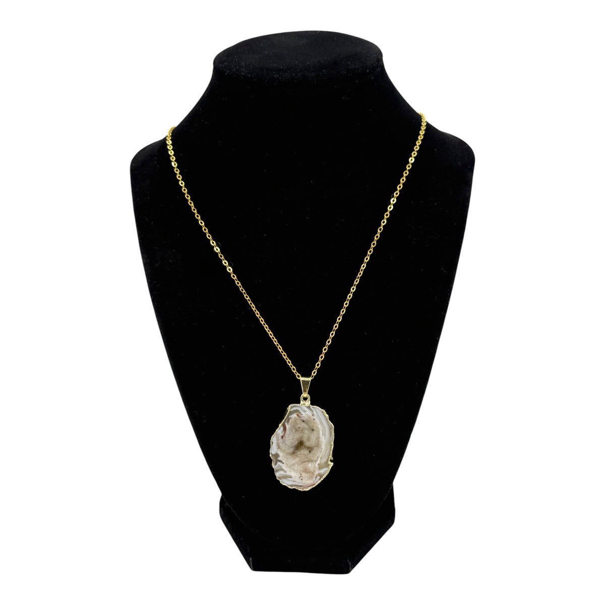 Geode Half Necklace
