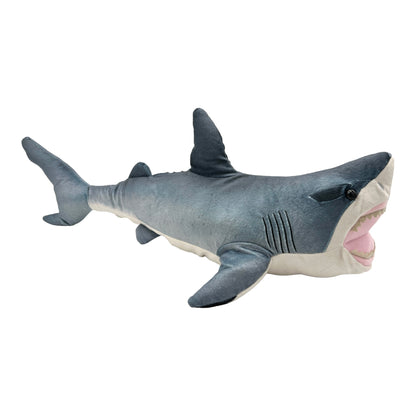 Great White Shark Plush (26")