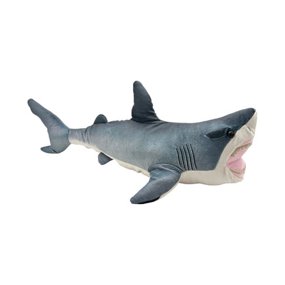 Great White Shark Plush (26")