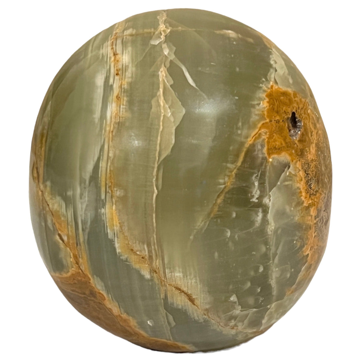Skull (Green Onyx)