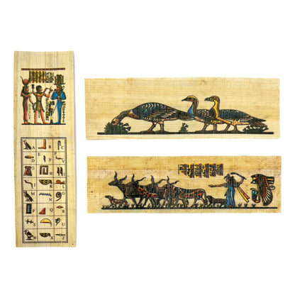 Papyrus Bookmarks (Set of 3)