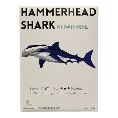 PaperCraft 3D Model (Hammerhead Shark)