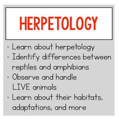 Herpetology Class