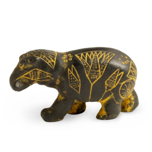 Hippo Figurine
