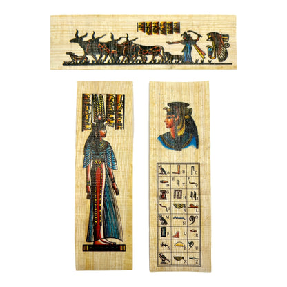 Papyrus Bookmarks (Set of 3)