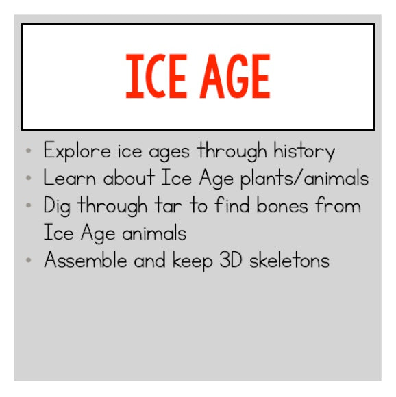 Ice Age Class