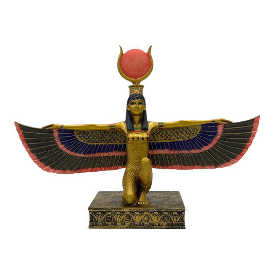 Egyptian Goddess Isis with Open Wings