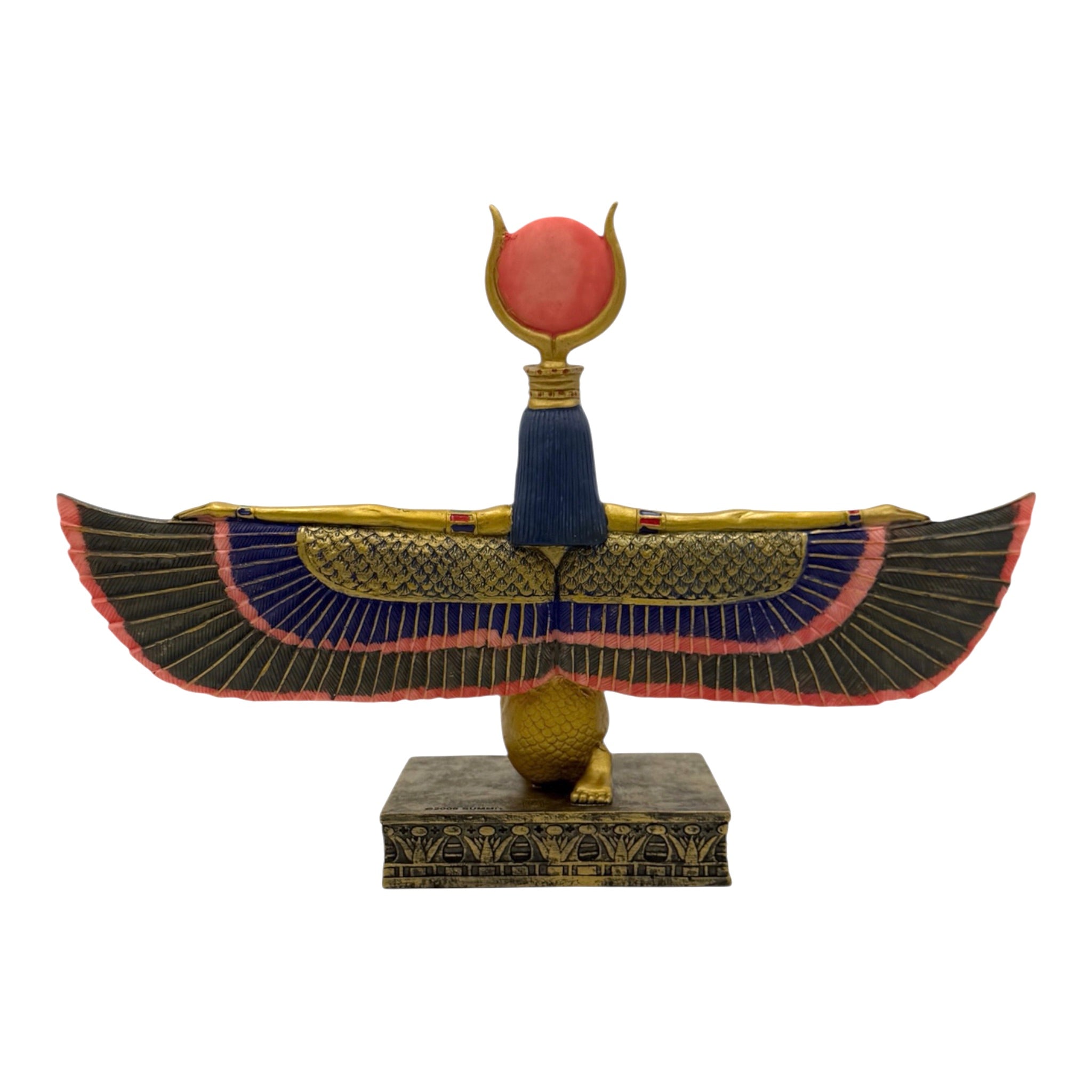 Egyptian Goddess Isis with Open Wings