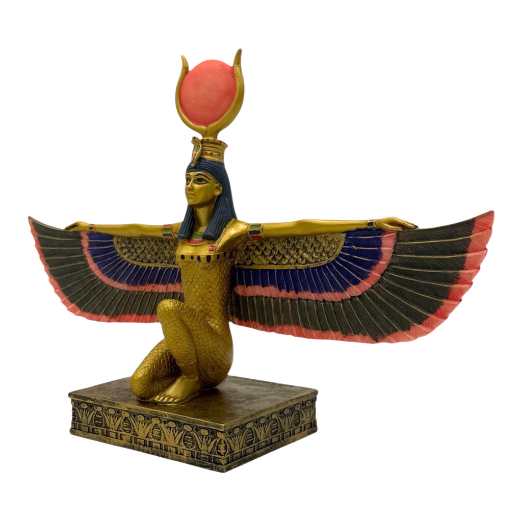 Egyptian Goddess Isis with Open Wings