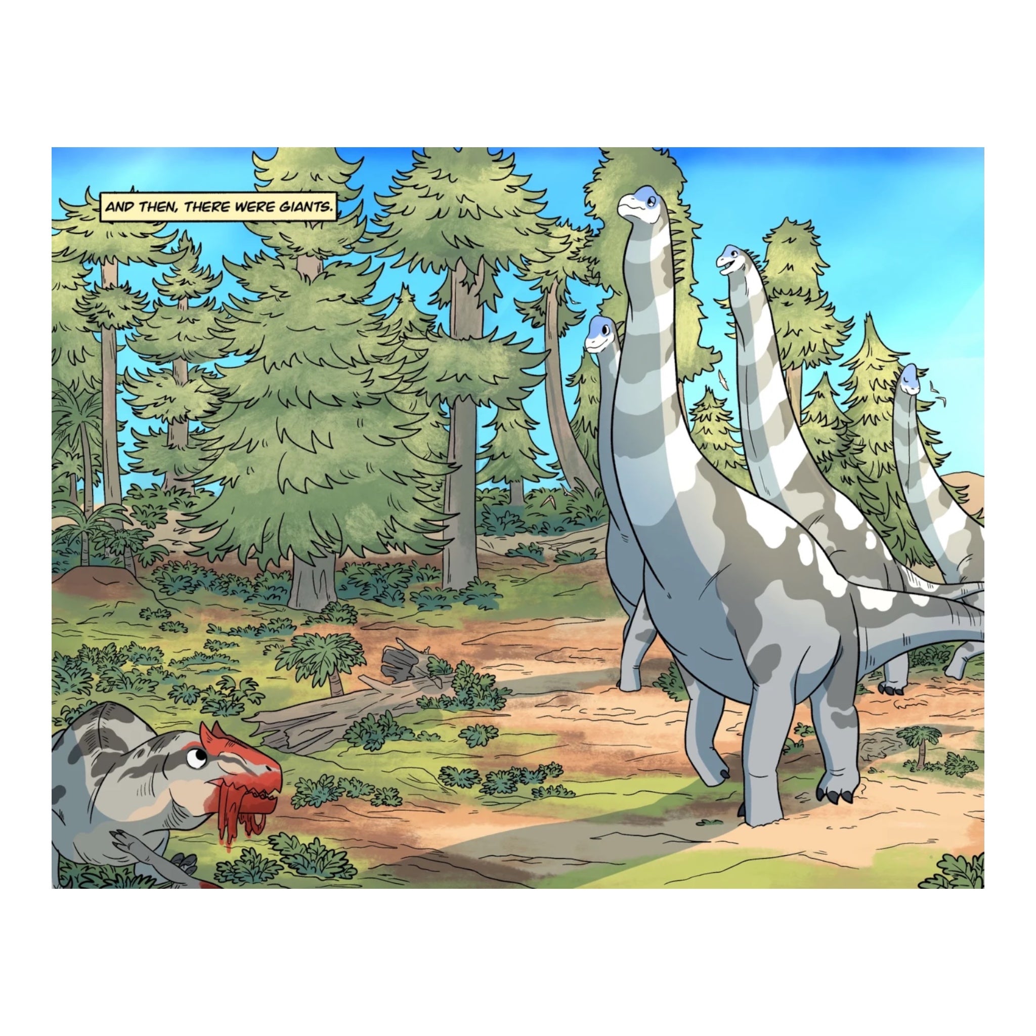 Did You Know Dino? Jurassic America – Hardcover Graphic Novel