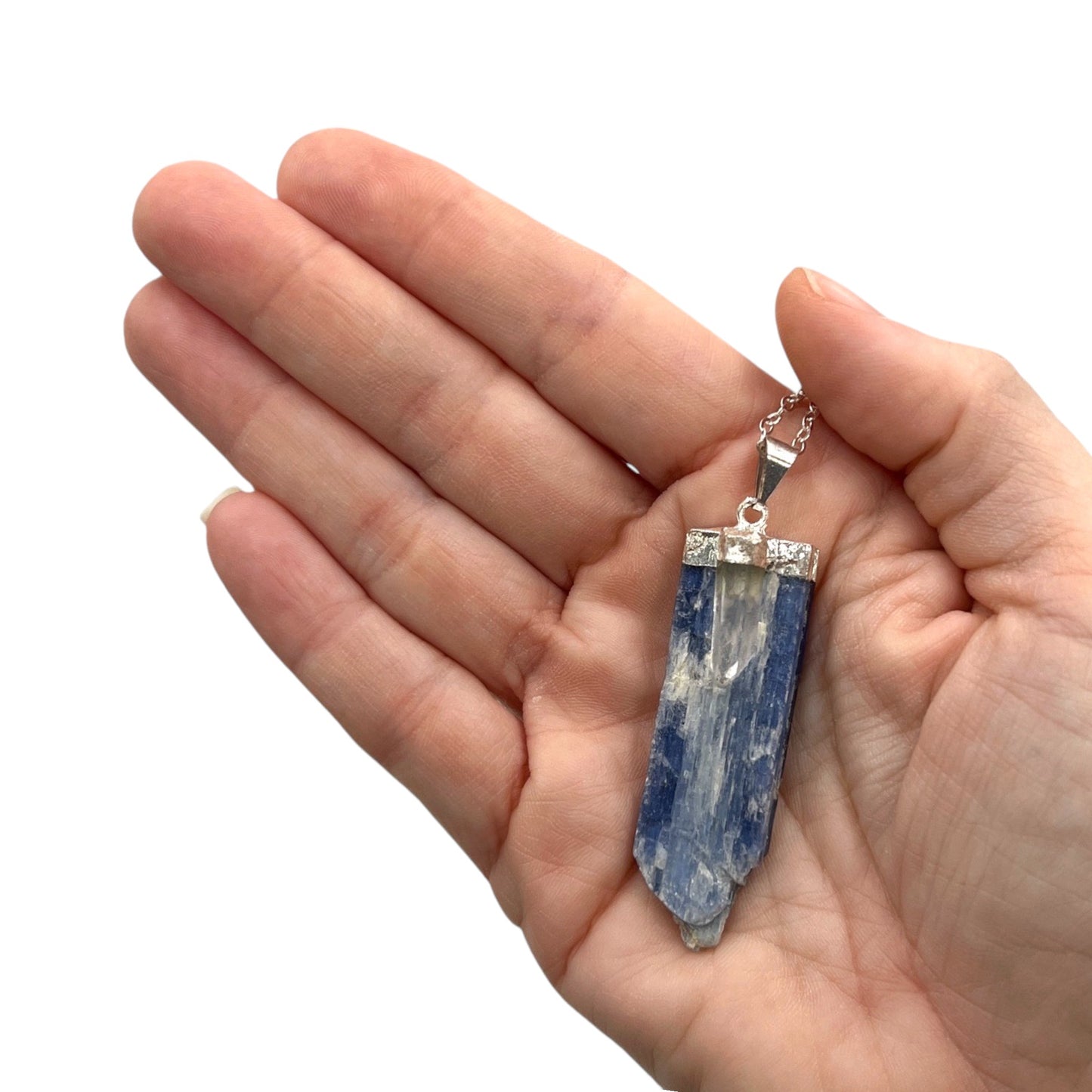 Kyanite with Tourmaline Necklace