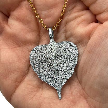 Leaf Heart Necklace