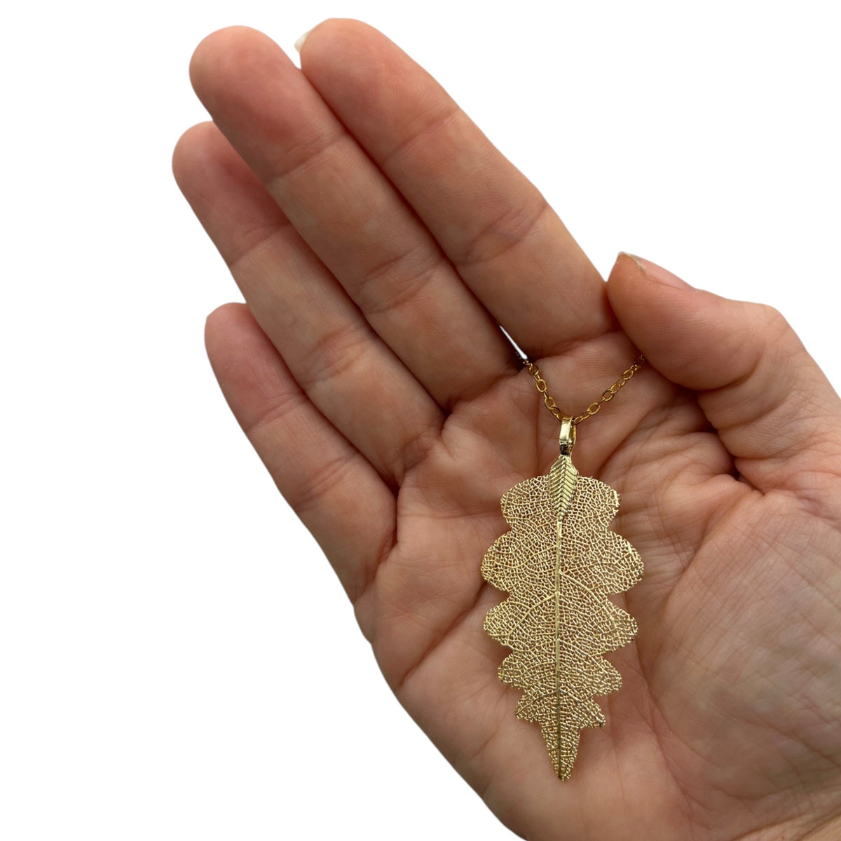Leaf Necklace (Lobed)