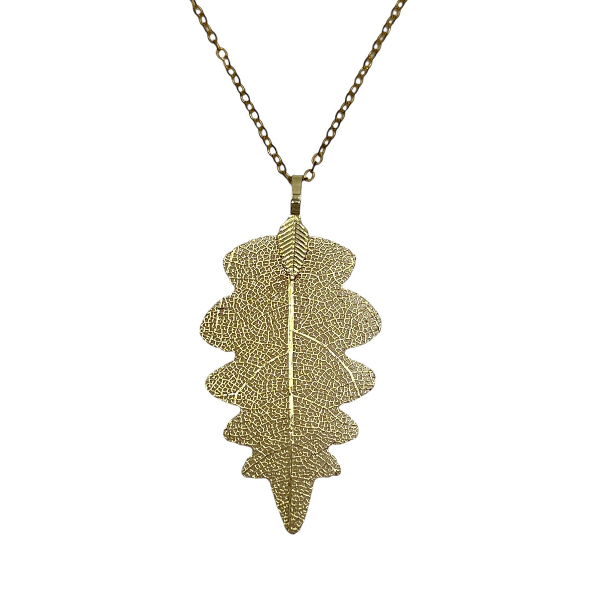 Leaf Necklace (Lobed)