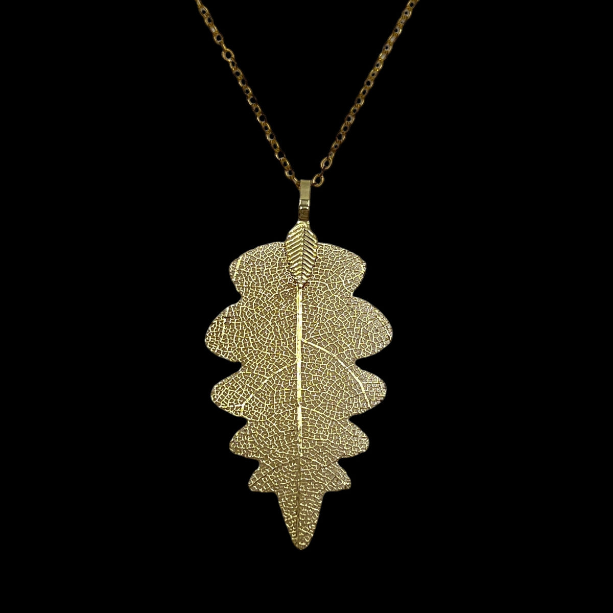 Leaf Necklace (Lobed)