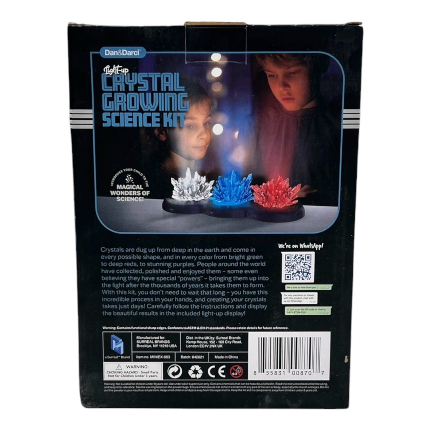 Light-Up Crystal Growing Kit