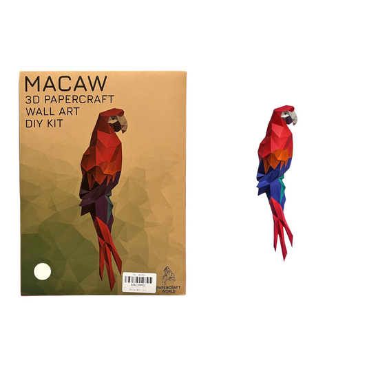 PaperCraft 3D Model (Macaw)