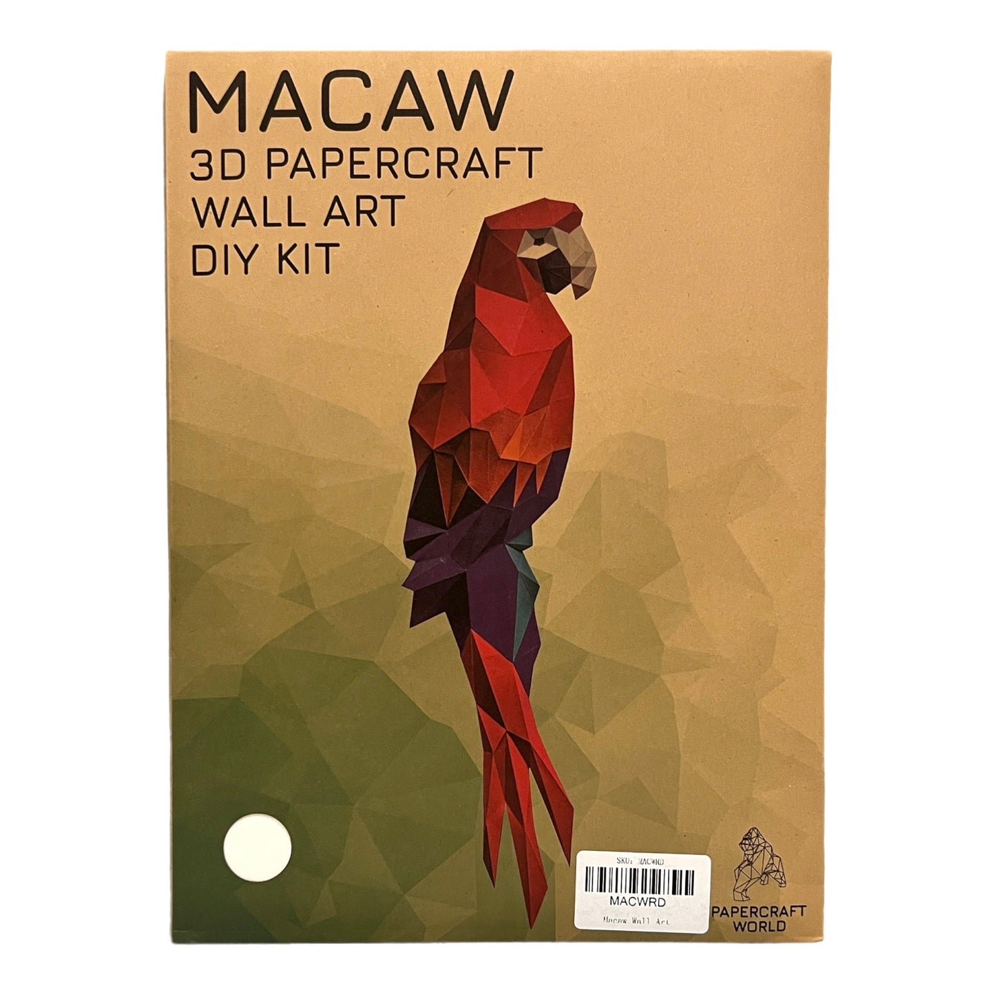 PaperCraft 3D Model (Macaw)