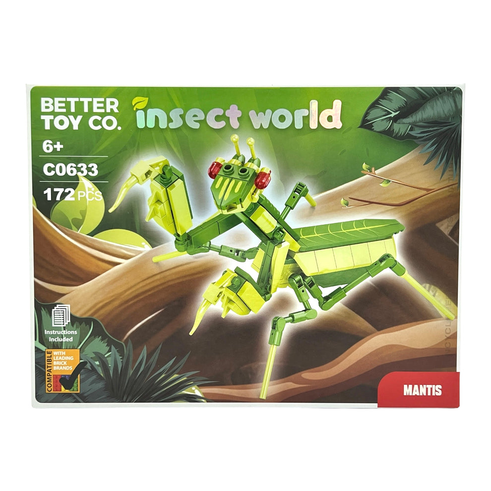 Bug Building Bricks: Large Set in 4 Designs – Tyrannostorus