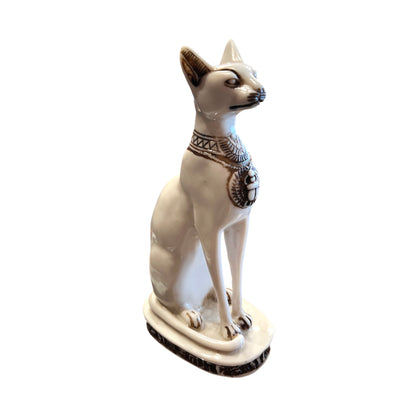 Bastet Cat White (8")