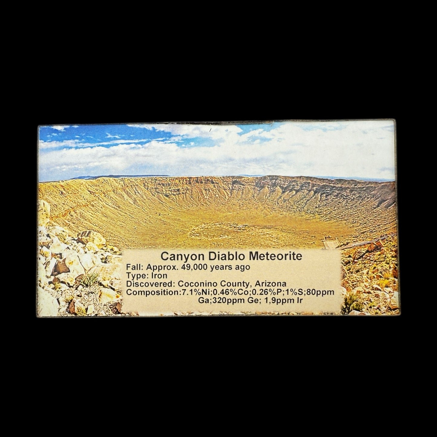 Arizona Crater Meteorite