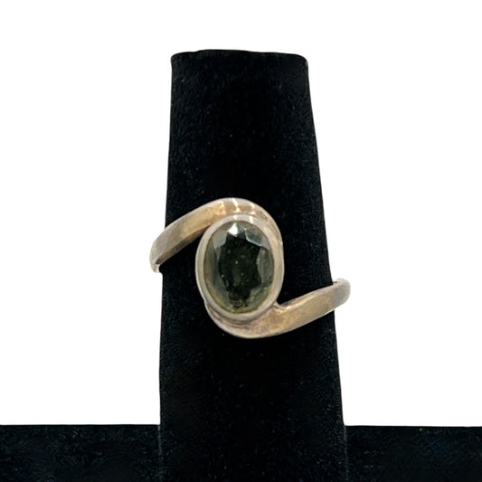 Moldavite Ring (Size 8.5)