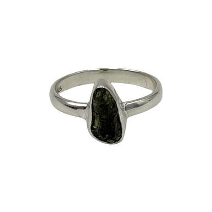 Moldavite Ring (Size 9)