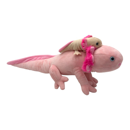 Mom and Baby Axolotl Plush