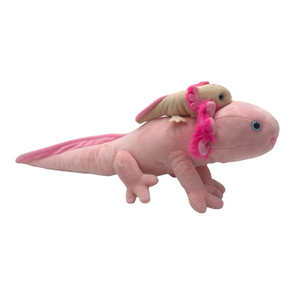 Mom and Baby Axolotl Plush