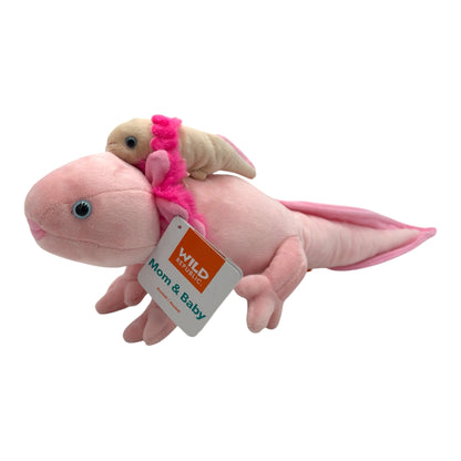 Mom and Baby Axolotl Plush