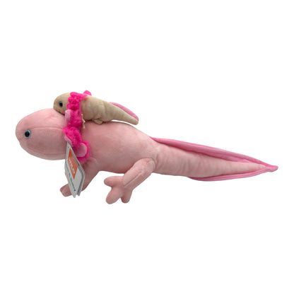 Mom and Baby Axolotl Plush