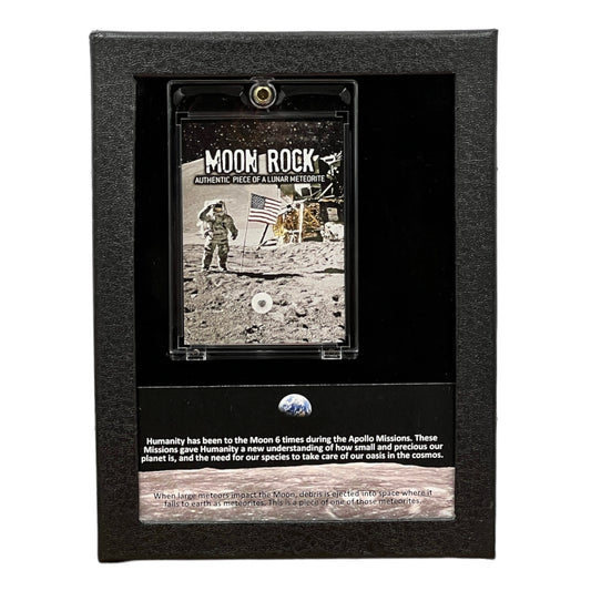 Moon Rock Display