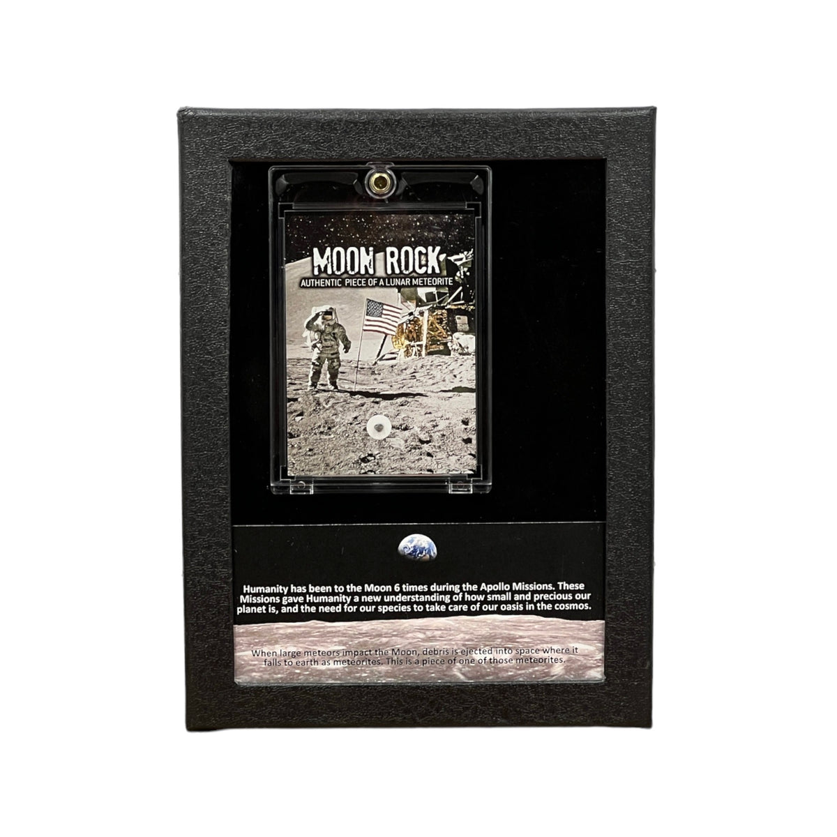 Moon Rock Display