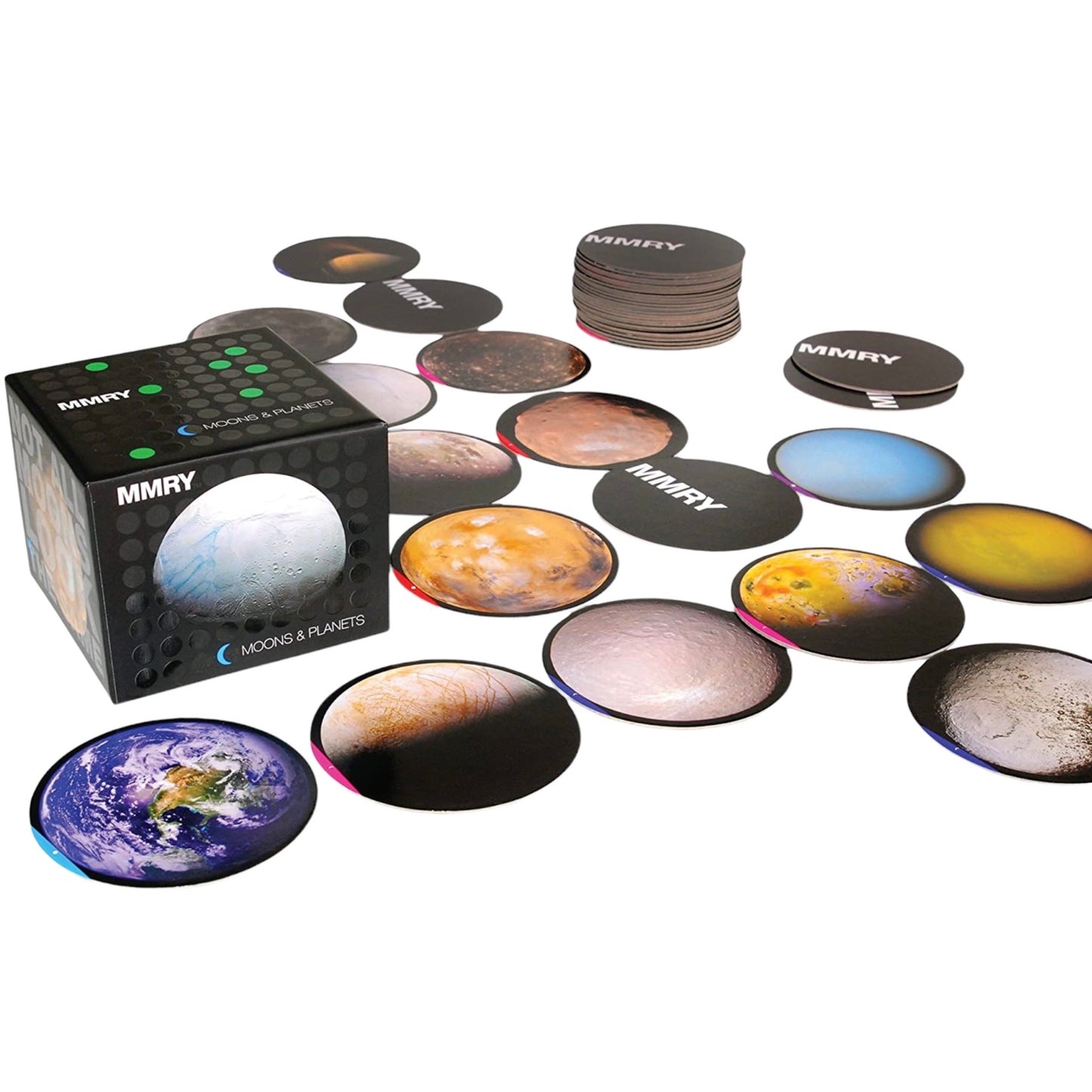 Moons and Planets Memory Game