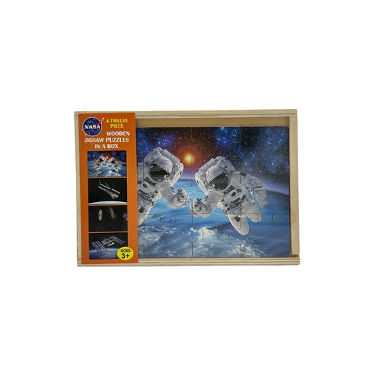 NASA Wooden Puzzle Box