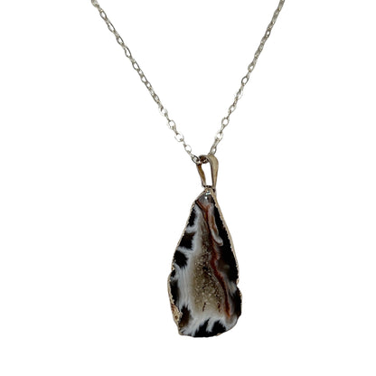 Agate Slice Necklace