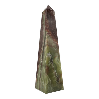 Green Onyx Obelisk (16")