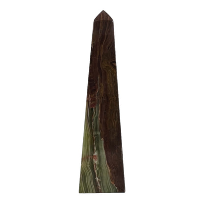 Green Onyx Obelisk (16")