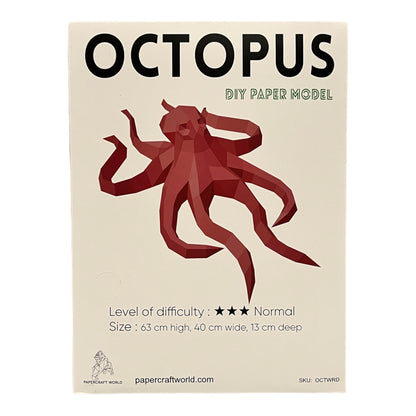 PaperCraft 3D Model (Octopus)