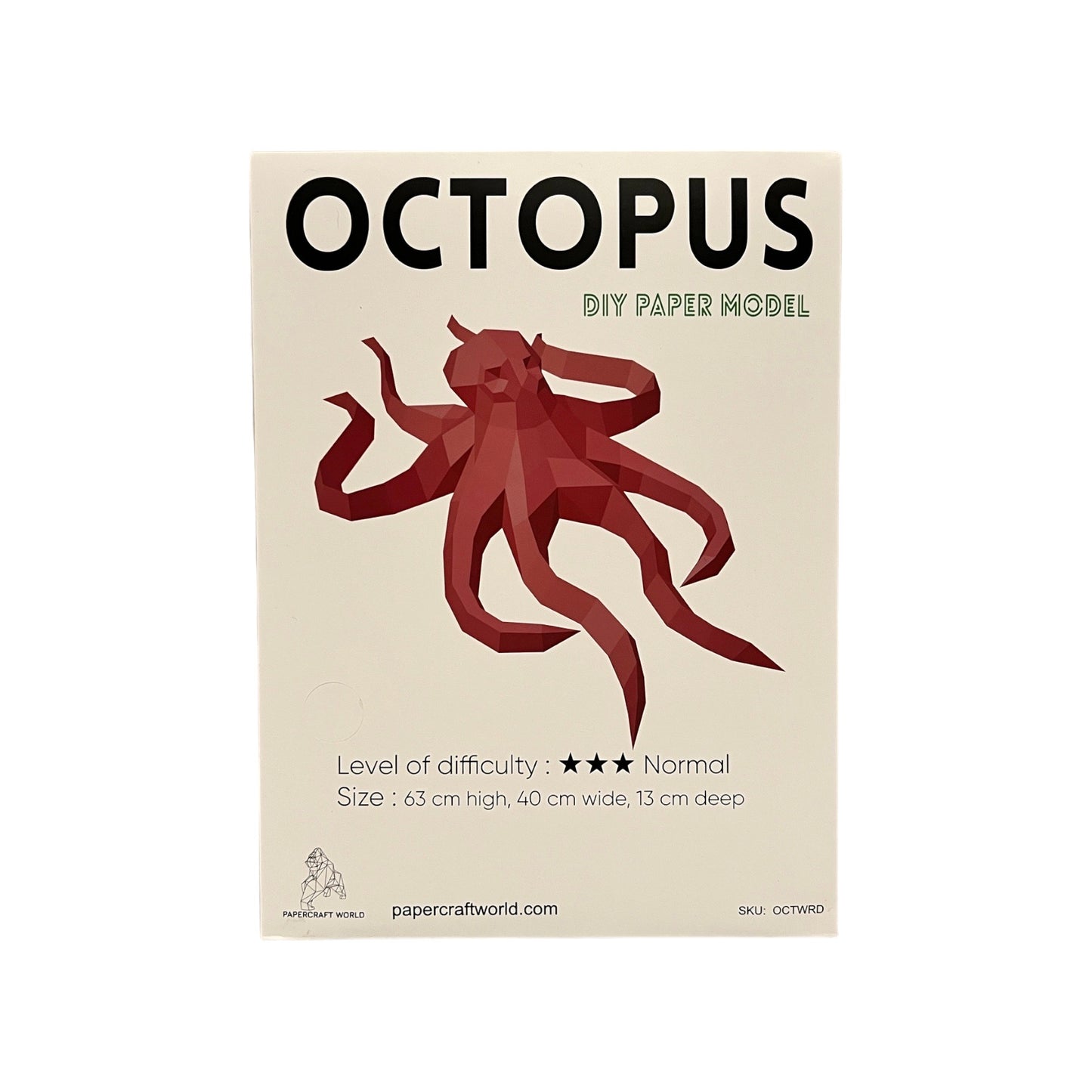 PaperCraft 3D Model (Octopus)