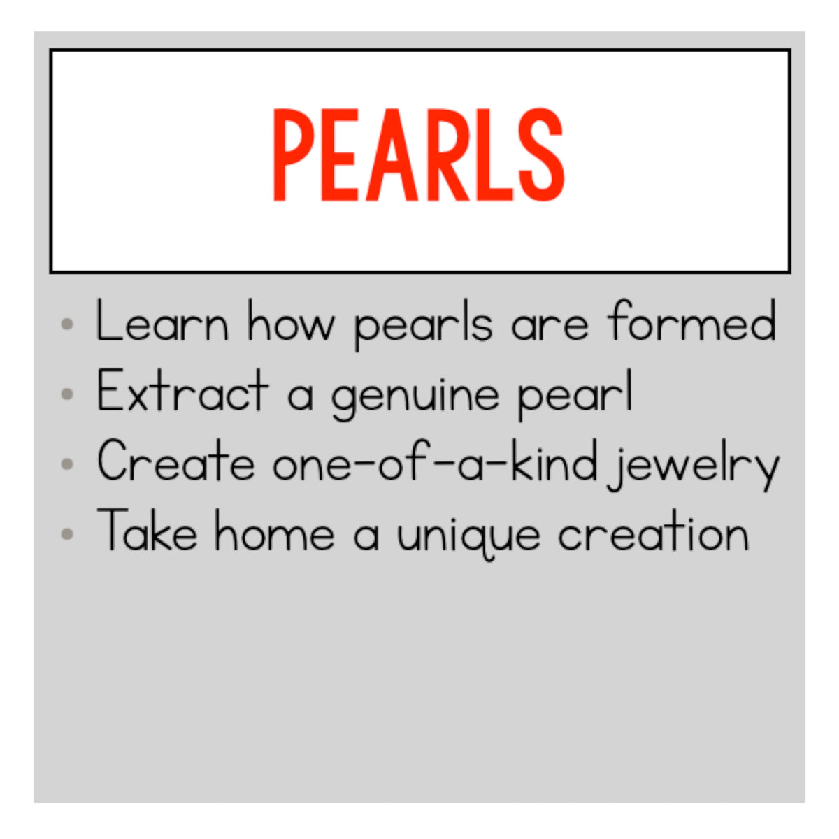 Natural History of Pearls