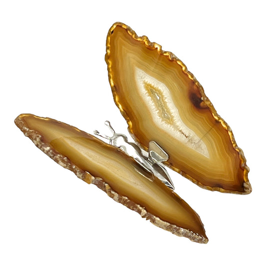 Agate Butterfly (Tan)