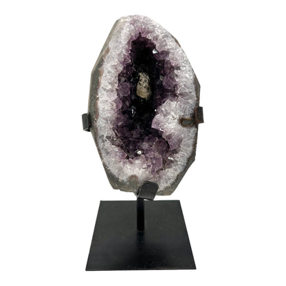 Amethyst + Stand (10" Total Height)