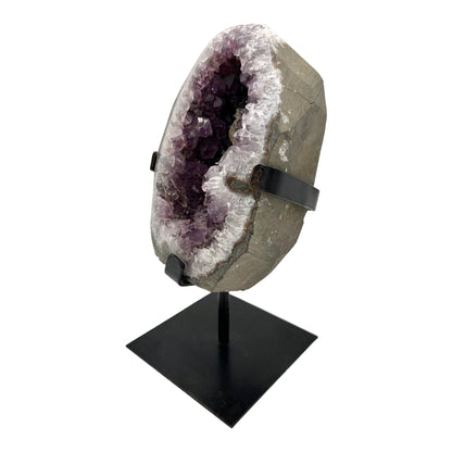 Amethyst + Stand (10" Total Height)