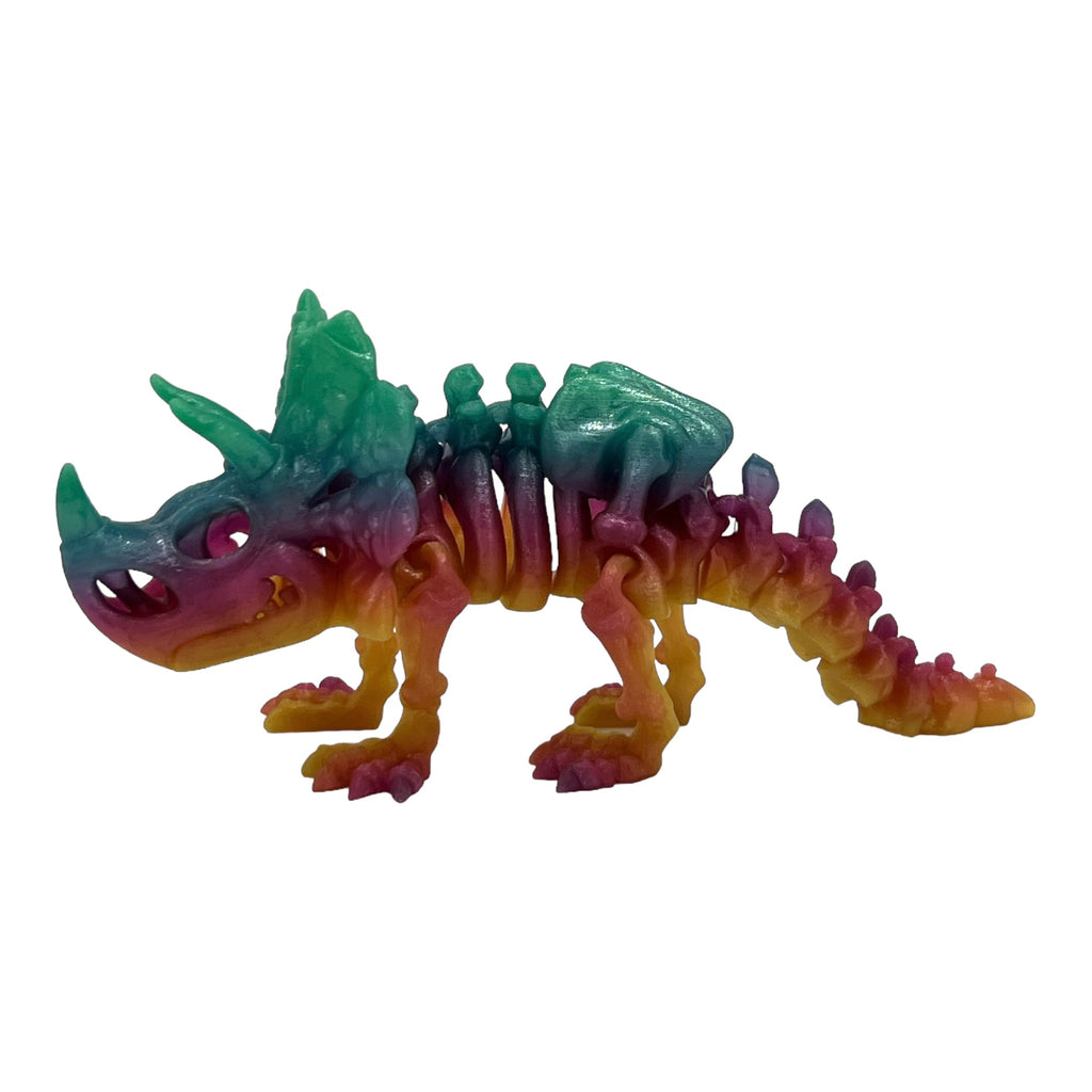 3D Printed Triceratops Skeleton