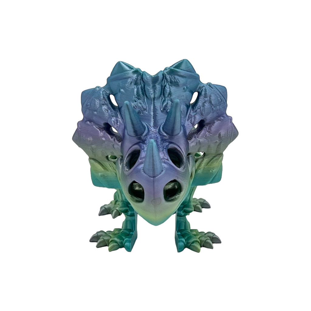3D Printed Triceratops Skeleton