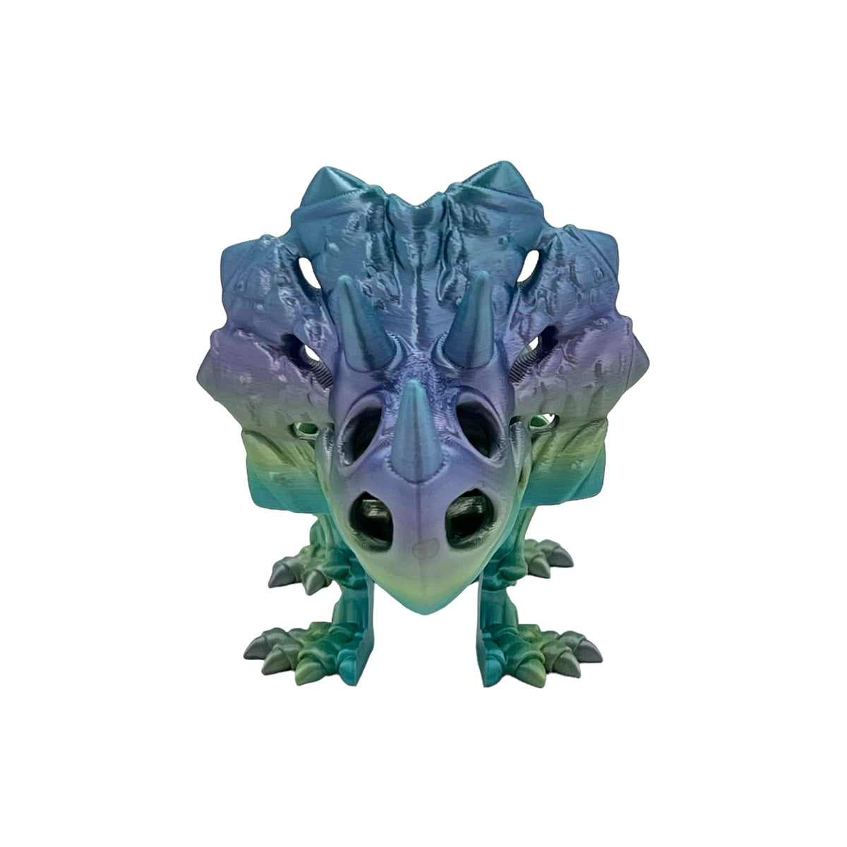 3D Printed Triceratops Skeleton