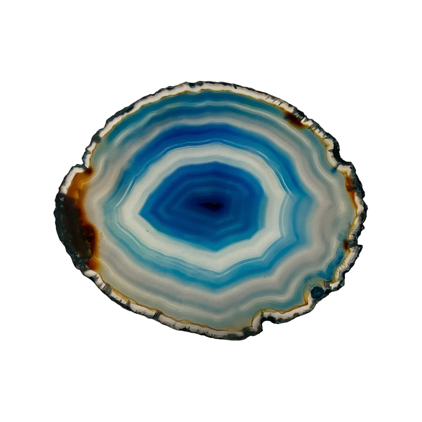 Agate Slice (Dark Blue)