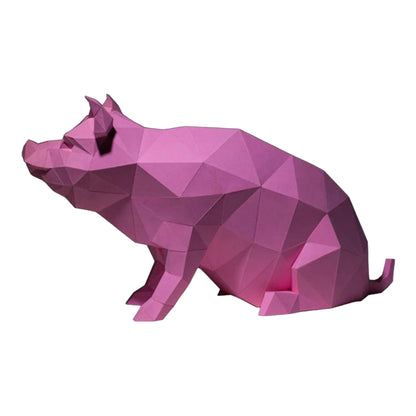 PaperCraft 3D Model (Pig)